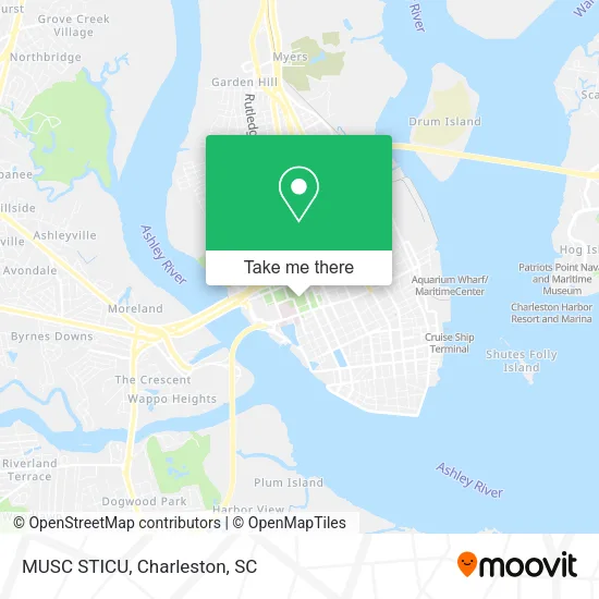 Mapa de MUSC STICU