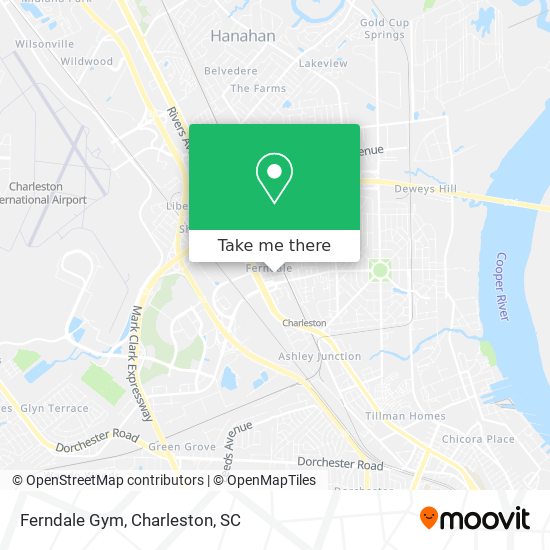 Mapa de Ferndale Gym
