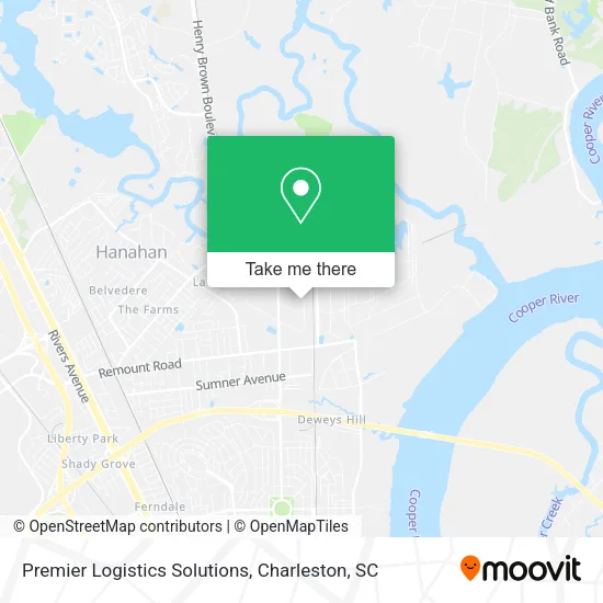 Mapa de Premier Logistics Solutions