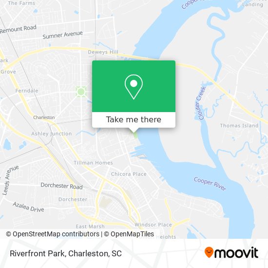 Mapa de Riverfront Park