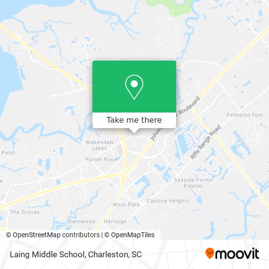 Mapa de Laing Middle School