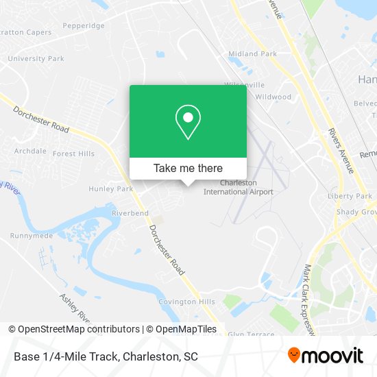 Mapa de Base 1/4-Mile Track