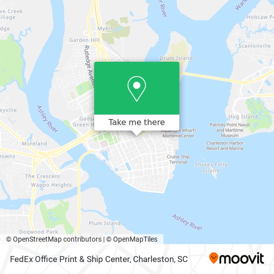 FedEx Office Print & Ship Center map