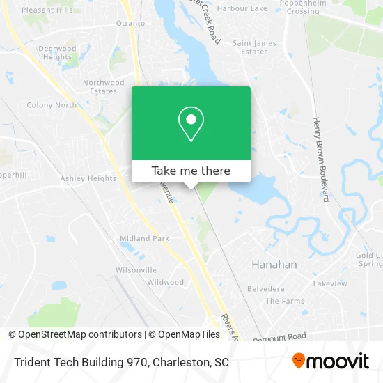 Trident Tech Building 970 map