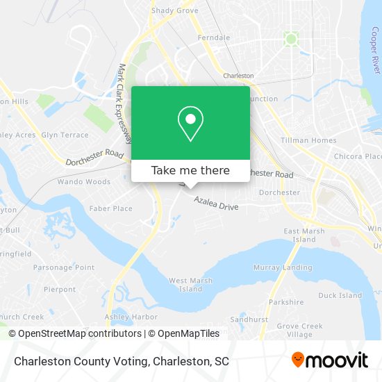 Charleston County Voting map