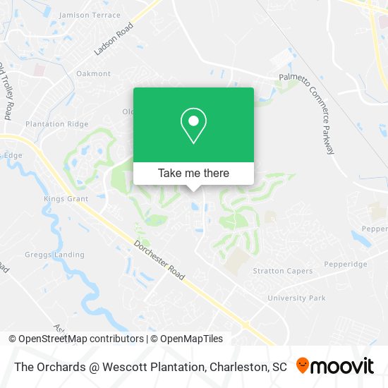 The Orchards @ Wescott Plantation map