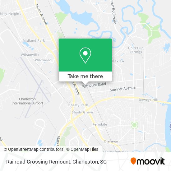Railroad Crossing Remount map