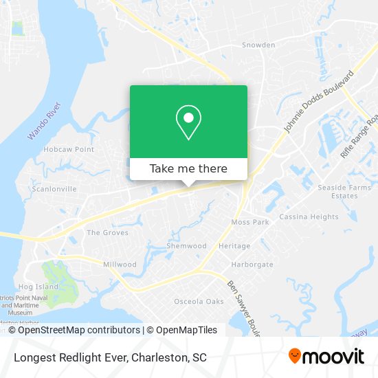 Longest Redlight Ever map