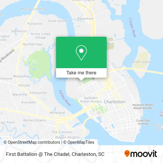 First Battalion @ The Citadel map