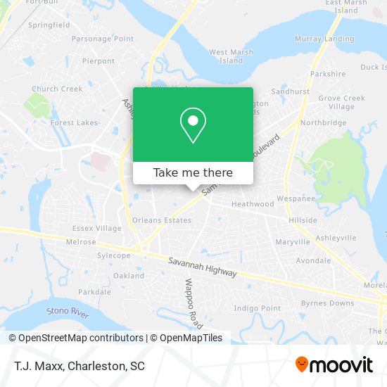 T.J. Maxx map