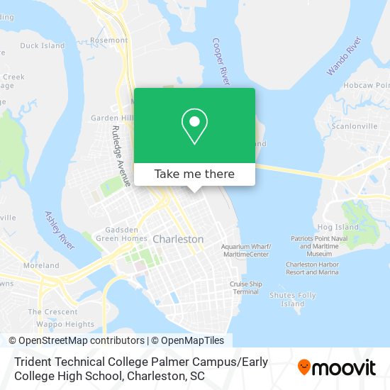 Trident Technical College Palmer Campus / Early College High School map