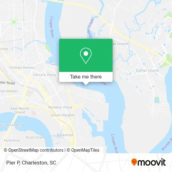 Pier P map