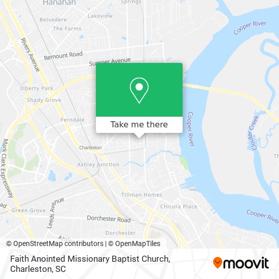 Faith Anointed Missionary Baptist Church map