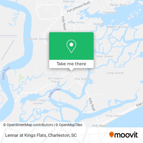 Mapa de Lennar at Kings Flats
