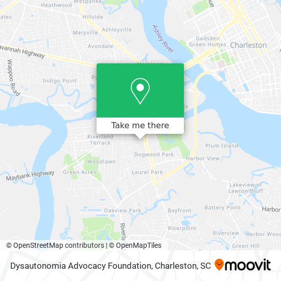 Dysautonomia Advocacy Foundation map