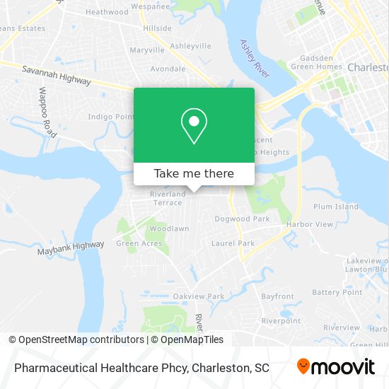 Pharmaceutical Healthcare Phcy map