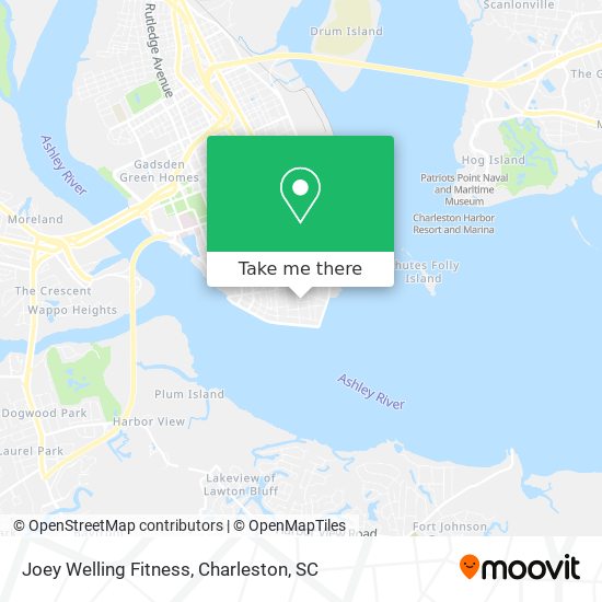 Joey Welling Fitness map