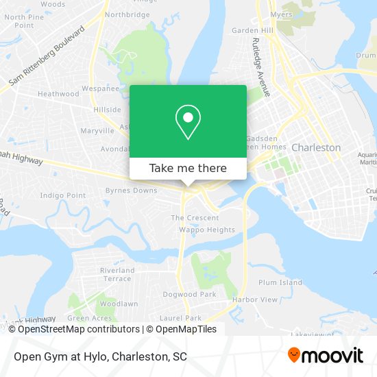 Mapa de Open Gym at Hylo