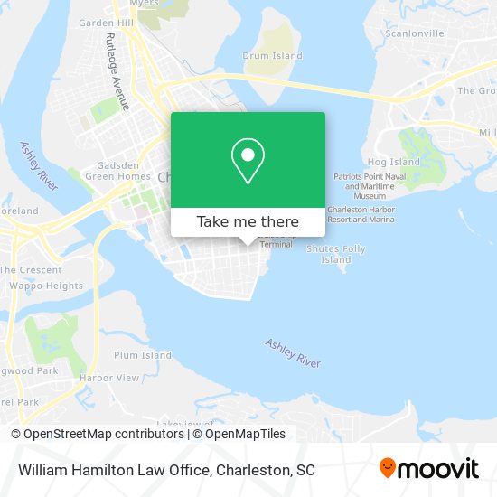 William Hamilton Law Office map