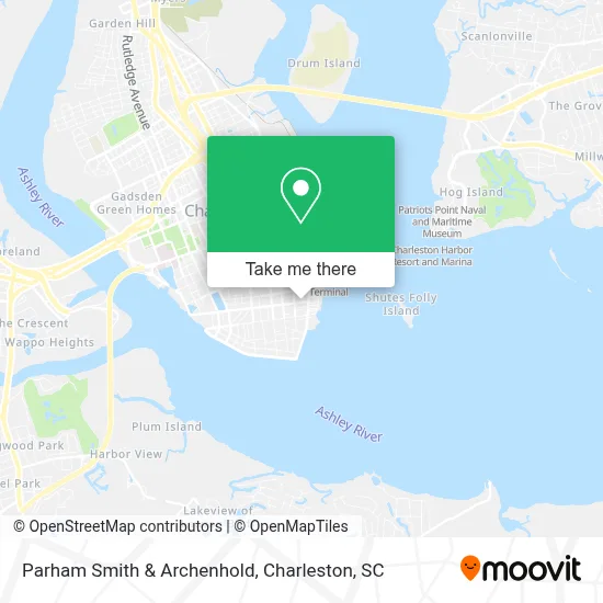 Parham Smith & Archenhold map