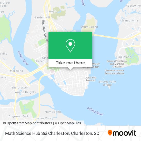 Math Science Hub Ssi Charleston map