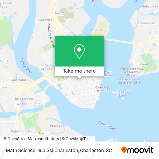 Math Science Hub Ssi Charleston map