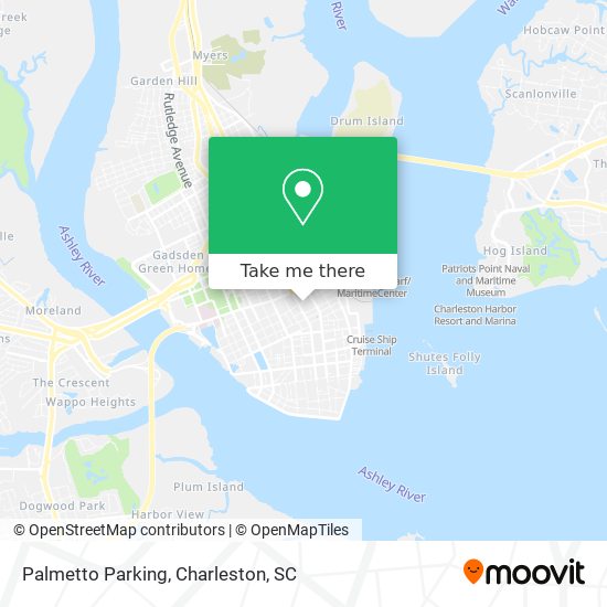 Mapa de Palmetto Parking