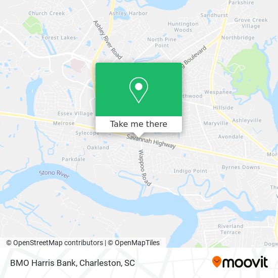 Mapa de BMO Harris Bank