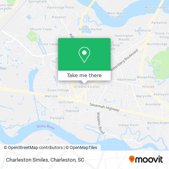 Mapa de Charleston Smiles