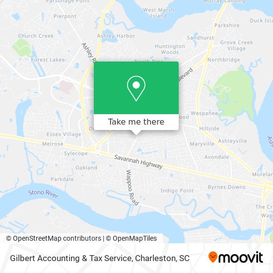 Gilbert Accounting & Tax Service map