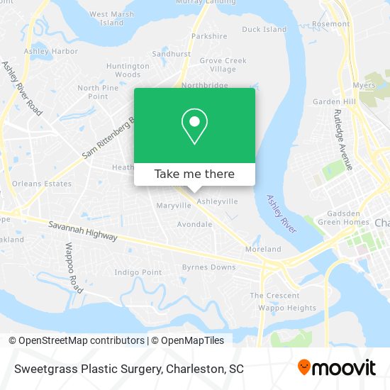 Sweetgrass Plastic Surgery map