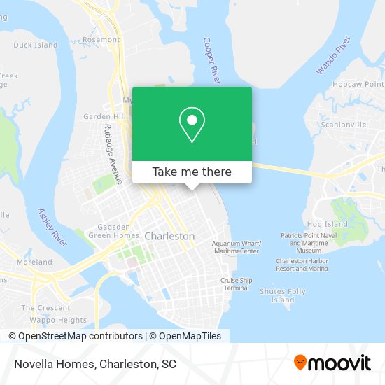 Novella Homes map