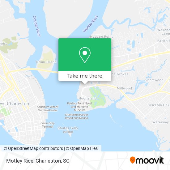 Mapa de Motley Rice