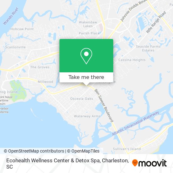 Mapa de Ecohealth Wellness Center & Detox Spa