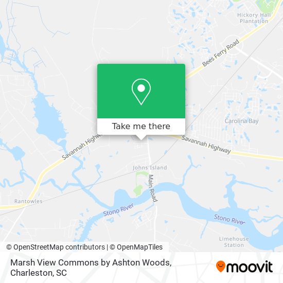 Mapa de Marsh View Commons by Ashton Woods