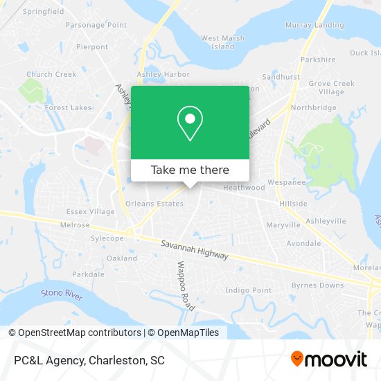 Mapa de PC&L Agency