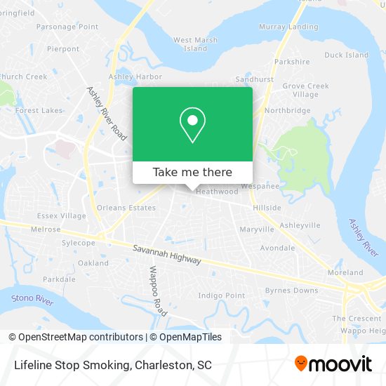 Lifeline Stop Smoking map