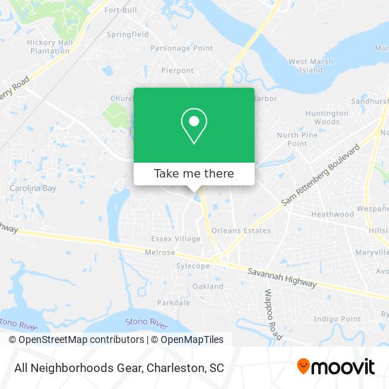 Mapa de All Neighborhoods Gear