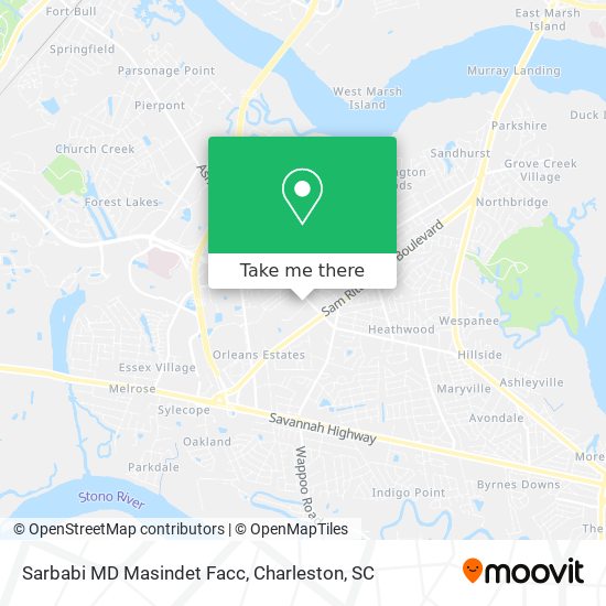 Mapa de Sarbabi MD Masindet Facc