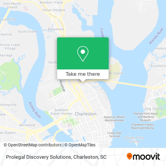 Prolegal Discovery Solutions map