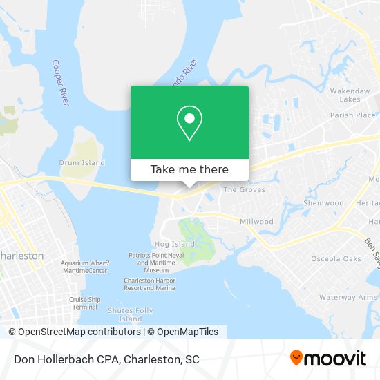 Mapa de Don Hollerbach CPA