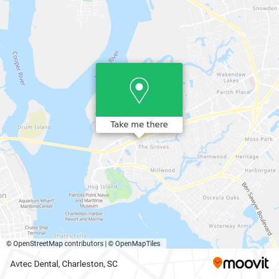 Mapa de Avtec Dental