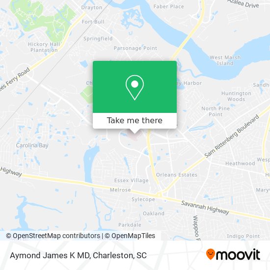 Mapa de Aymond James K MD