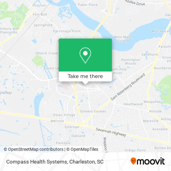 Compass Health Systems map
