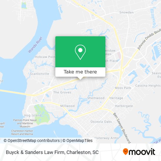 Buyck & Sanders Law Firm map