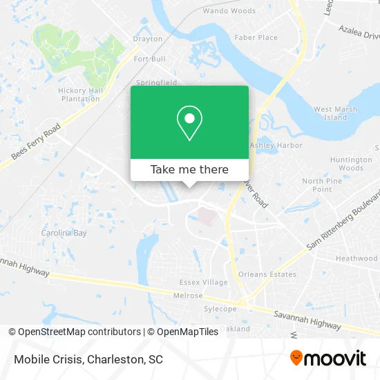 Mobile Crisis map