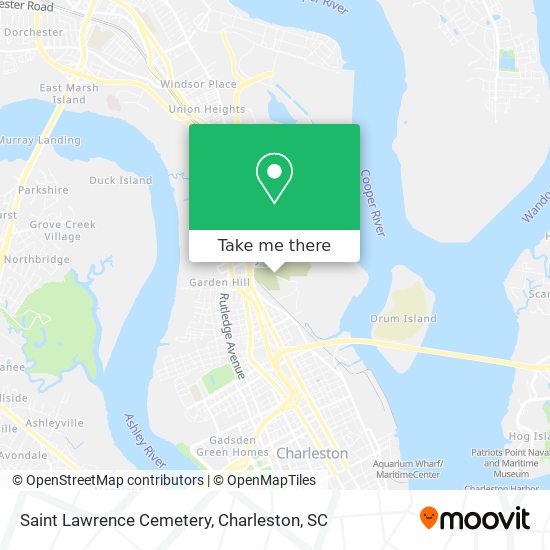 Saint Lawrence Cemetery map