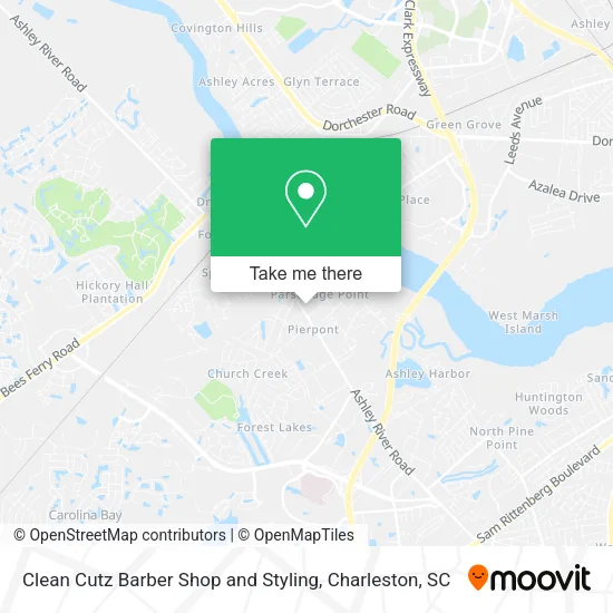 Mapa de Clean Cutz Barber Shop and Styling