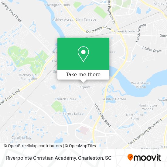 Riverpointe Christian Academy map