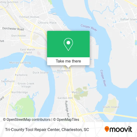 Tri-County Tool Repair Center map